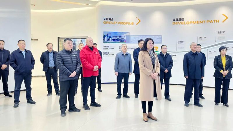 河南省政協(xié)副主席霍金花一行蒞臨旭瑞集團(tuán)參觀調(diào)研！